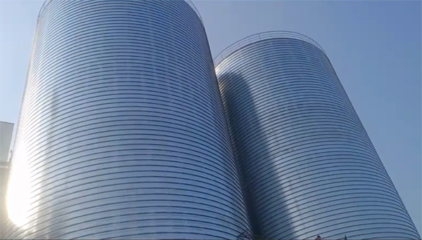 叠彩2座混凝土高架卷板仓