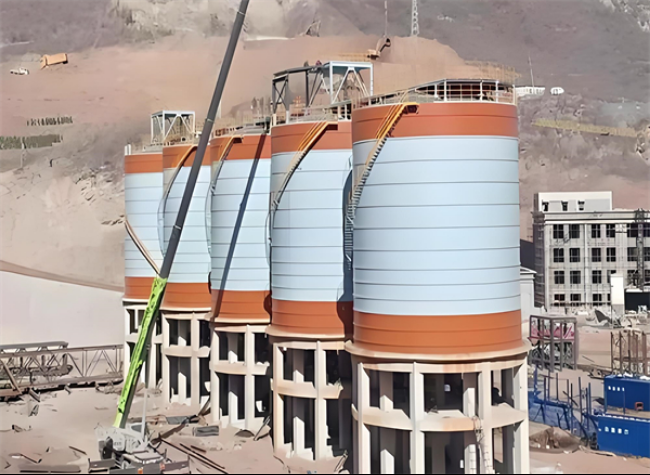 叠彩高架钢板仓